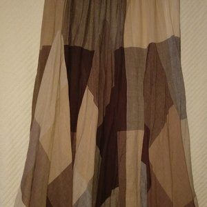 maxi layered skirt beautiful boho 20W long